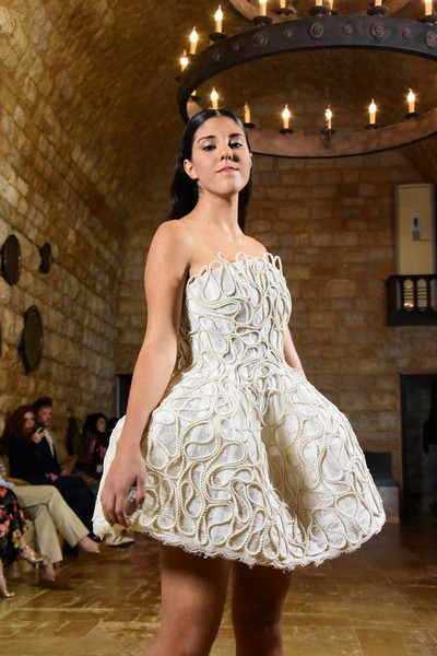 Hope Wears Lebanese Fashion Runway part 2 